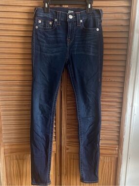 True Religion Navy Skinny Jeans for Women
